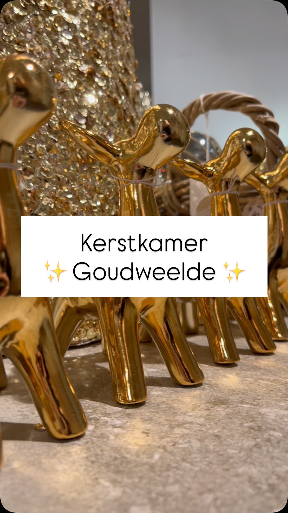 🔓De zesde kamer is ontgrendeld! 

Welkom in de Goudweelde, waar Kerst schittert in pure elegantie! ✨

#houseandgardenwetteren #kerst #decoratie #gold #interieur