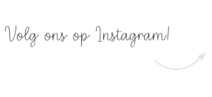 Volg ons op instagram Vakantie in eigen tuin