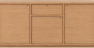 Dressoir Turijn 3 deurs/ 1 lade